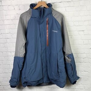 CoLUMBIA Men's Wildside Omni-Tech Insulated Waterproof Jacket size XXL